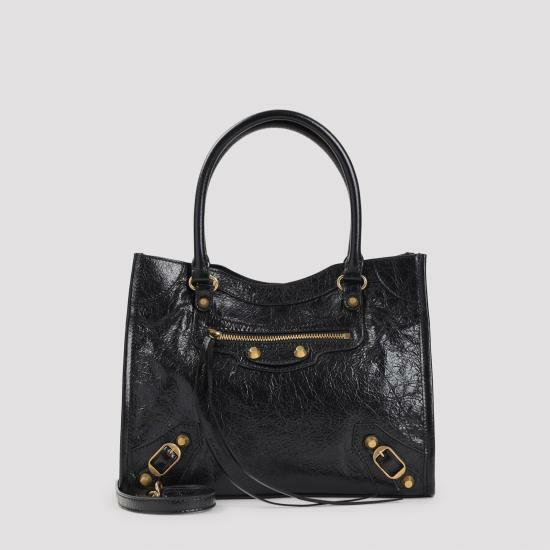 26SS 발렌시아가 토트백 852608 210F6 1000 BLACK DOM - Balenciaga