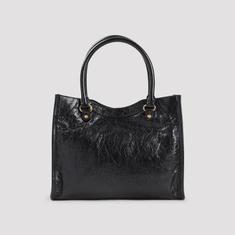 26SS 발렌시아가 토트백 852608 210F6 1000 BLACK DOM 썸네일 4