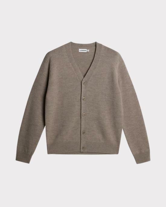 26SS 제이린드버그 가디건 FMKW15267C158 BRINDLE MELANGE DOM - J.Lindeberg
