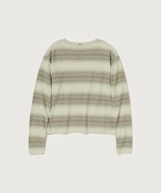 26SS 오라리 스웨터 A26SP02GB BLUE BEIGE STRIPE DOM 썸네일 1