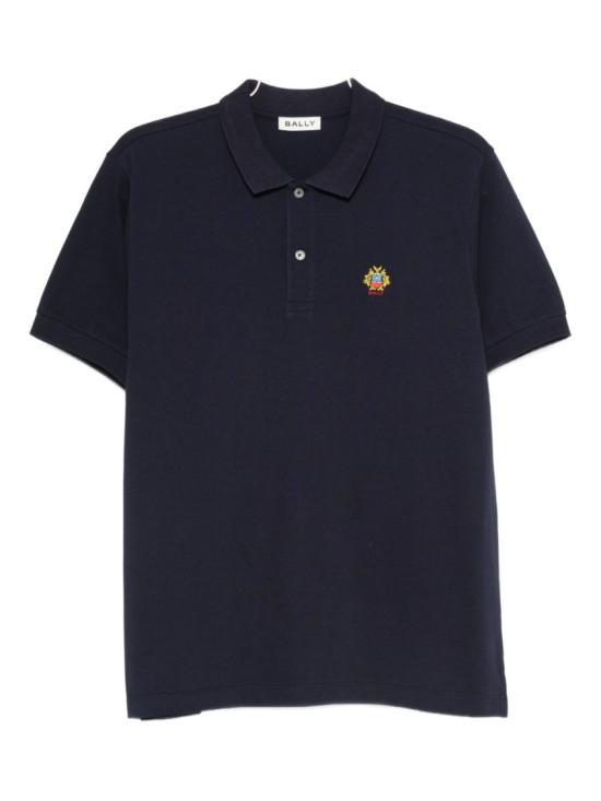 26SS 발리 폴로 티셔츠 MJE06NCO449U590 BLACK DOM - Bally