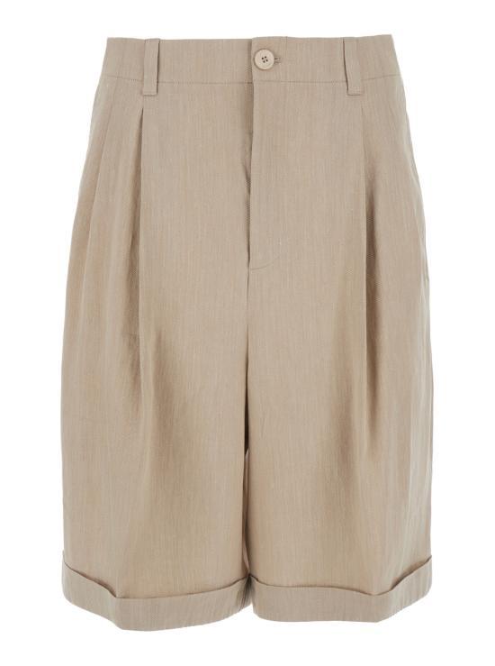 26SS 자크뮈스 파스트로 플리프 버뮤다 쇼츠 SOM00537AW00738 150 BEIGE DOM - Jacquemus