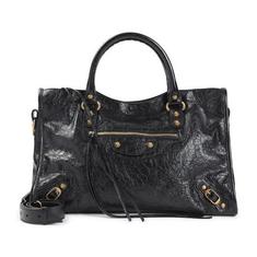 26SS 발렌시아가 르 시티 미디움 백 823058 210F6 1000 BLACK DOM 썸네일 2