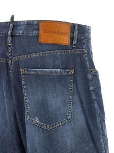 26SS 디스퀘어드2 데님 팬츠 S71MU0885 S30341 470 BLUE DOM 썸네일 4