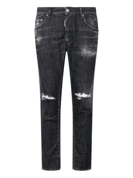 26SS 디스퀘어드2 데님 팬츠 S71LB1756 S30357 900 BLACK DOM - Dsquared2