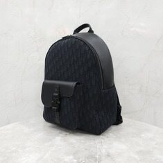 [럭스유] 디올 오블리크 새들 자카드 지퍼 백백 1ADBA212YKS 썸네일 1