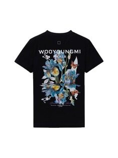우영미 여성 티셔츠 26SS 우영미 여성 플라워 백로고 티셔츠M261TS06 썸네일 1