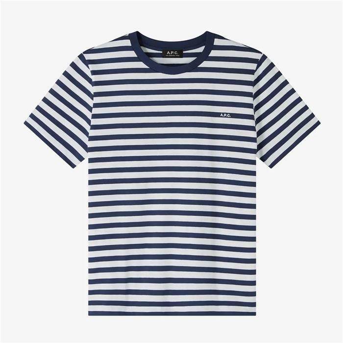 26SS 아페쎄 COHBZ-M26419 IAK 스트라잎 반팔티셔츠 - A.P.C.