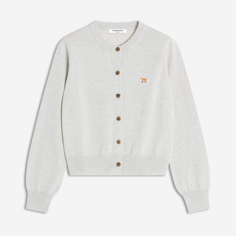 [국내신상]메종키츠네 베이비 폭스 울 여성 가디건 PW00502KT1181 H120 - Maison Kitsune