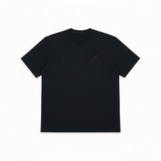 우영미 플라워 백 로고 티셔츠 화이트 블랙 W261TS06708B 썸네일 2