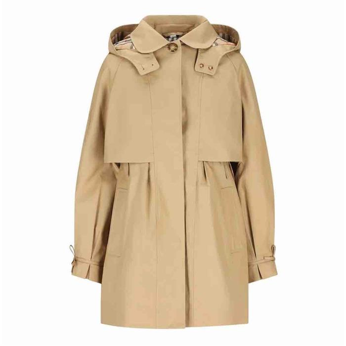 26SS 버버리키즈 후드 트랜치 8117281 - Burberry