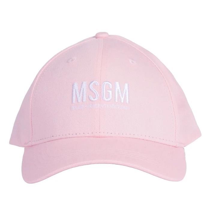 26SS MSGM 로고캡 핑크 S6MSJUBC019 MS076 - MSGM