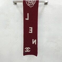 [럭스유] 샤넬 CC로고 캐시미어 머플러 썸네일 2