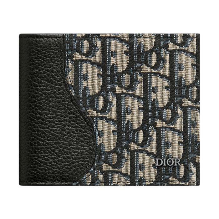 [밀라코/국내발송] 디올 Saddle 반지갑 2ADBC306YKS_H05E - Christian Dior
