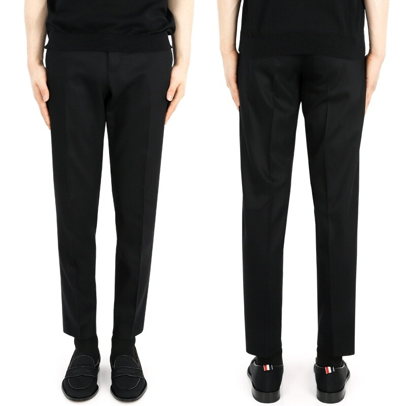 디몬트 24 S/S 피티제로우노 남성 토리노 스트레이트 슬랙스 팬츠(블랙) CORFZ1Z00FWD CM140990 - PT01