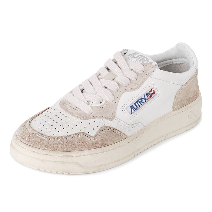 22FW 오트리 메달리스트 스니커즈 화이트 AULW LO01 - Autry