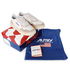 22FW 오트리 메달리스트 스니커즈 화이트 AULW LO01 썸네일 4