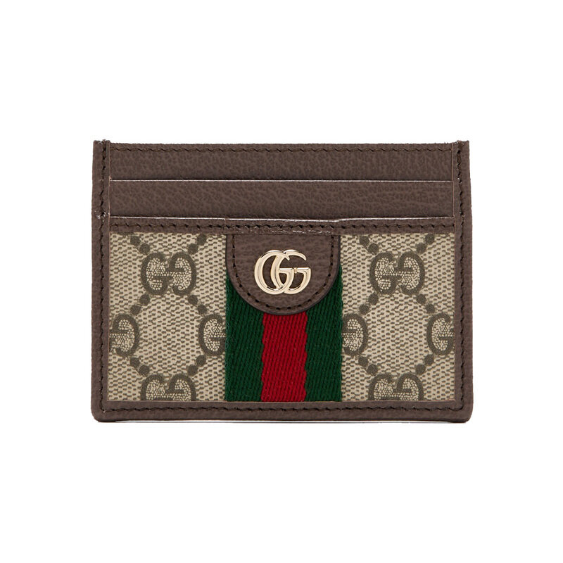 구찌 26SS 오피디아 베이지 브라운 카드지갑 838486 FAE0L 9746 - Gucci