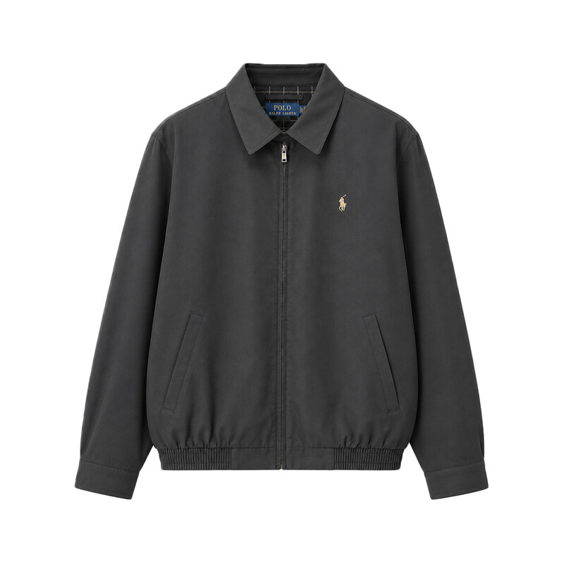 26SS 포니 자수 바이스윙 자켓 블랙 710548506 003 - Polo Ralph Lauren