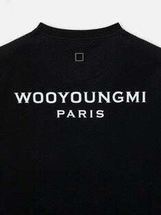 우영미 남성 티셔츠 26SS 우영미 백로고 반팔티 W261TS07 썸네일 3