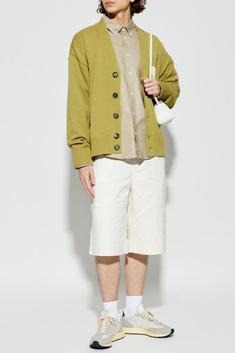 26SS 아미 울 드 하트 가디건 UKC380 KN0156 A118 MATCHA ECRU DOM 썸네일 2