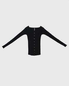 26SS 베이스레인지 긴팔 티셔츠 PUODLLISU26 BLACK DOM 썸네일 1