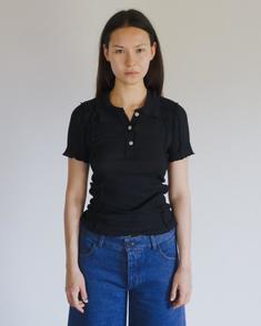 26SS 베이스레인지 반팔 티셔츠 TTOMPCRSU26 BLACK DOM 썸네일 2