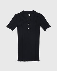 26SS 베이스레인지 반팔 티셔츠 TTOMPCRSU26 BLACK DOM 썸네일 1