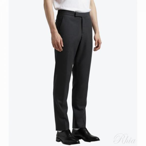 톰브라운 로우 라이즈 수퍼 120수 울 팬츠 MTC159A 00626 025 - Thom Browne