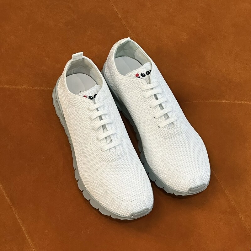 키톤 스니커즈 매쉬 런닝화 화이트 USSFITG N00809 01 000 - Kiton