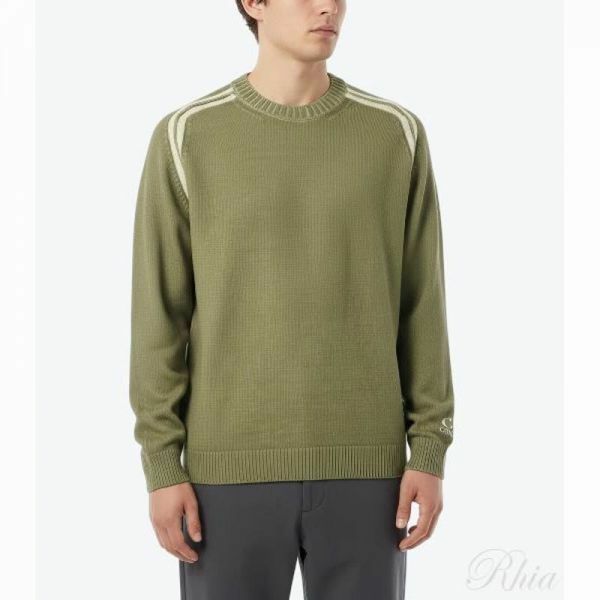 CP컴퍼니 26SS 코튼 셔닐 더블 콜드 다이 크루넥 스웨터 20CMKN088A 110647S 644 - CP company
