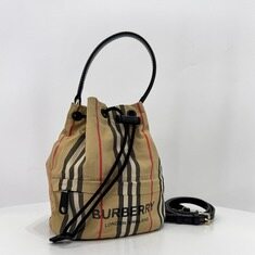 버버리 포이베 버킷 파우치 베이지 (8026737) 썸네일 4