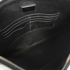 프라다 사피아노 삼각로고 클러치백 블랙  썸네일 8