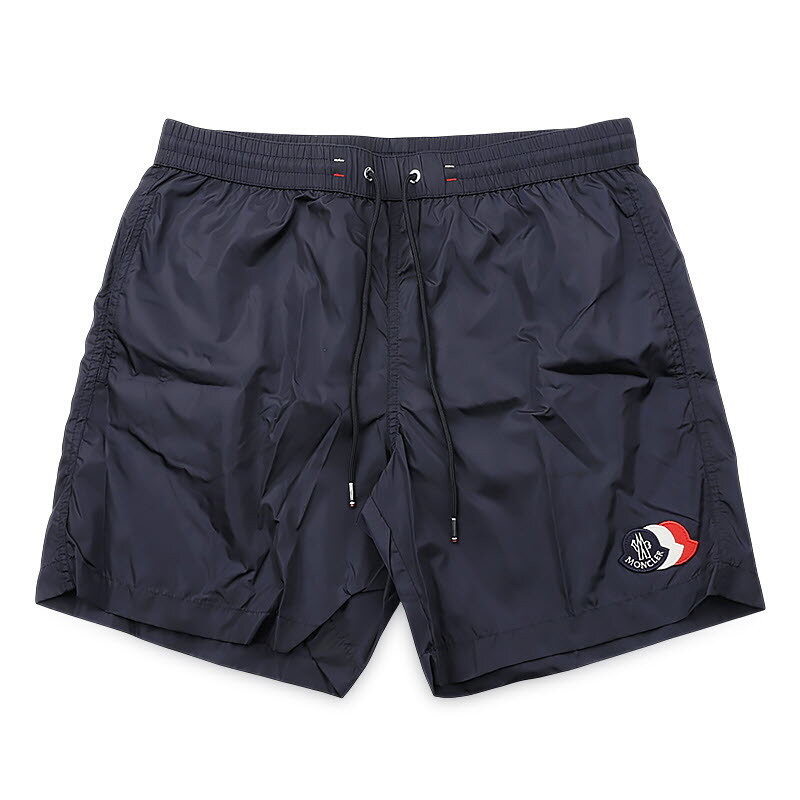 디몬트 몽클레어 남성 트리컬러 로고 패치 스윔 팬츠(네이비) 2C00017 5985M 742 - Moncler