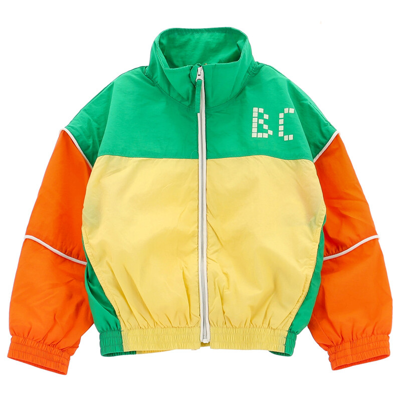 국내배송 26SS 보보쇼즈 4세 럭키찬스 스퀘어 로고 트랙슈트 자켓 B126AC117 991 - Bobo Choses
