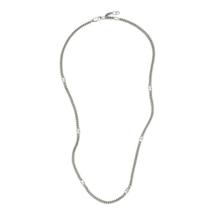 [밀라코/국내발송] 디올 CD 아이콘 슬림 체인 링크 목걸이 N3608HOMST_D990 - Christian Dior