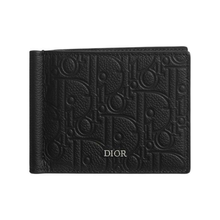 [밀라코/국내발송] 디올 머니 클립 지갑 2ESBH069FLG_H00N - Christian Dior