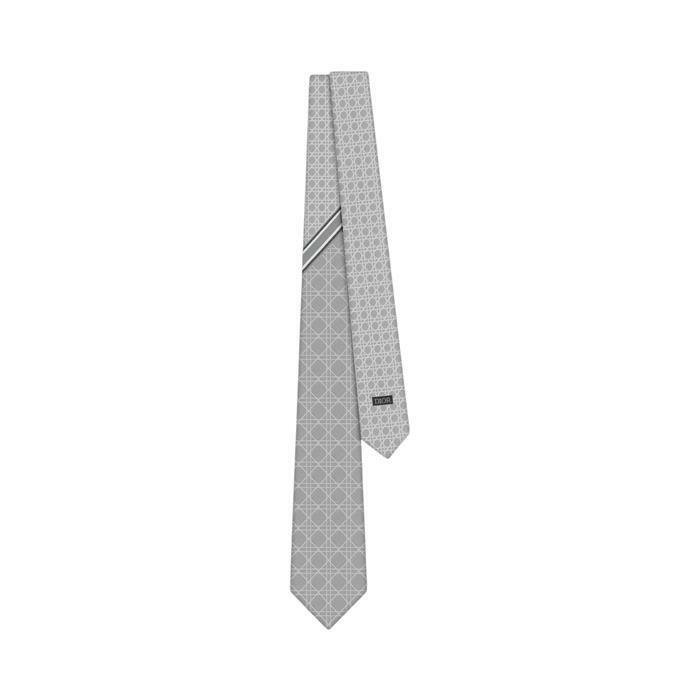 [밀라코/국내발송] 디올 스트라이프 까나쥬 넥타이 44C1047B0984_C880 - Christian Dior