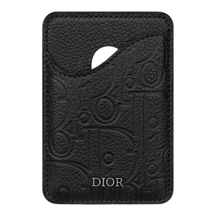 [밀라코/국내발송] 디올 Saddle 마그네틱 카드 지갑 2ADCH168FLG_H00N - Christian Dior