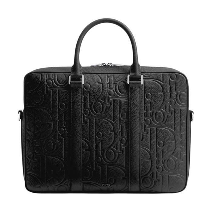 [밀라코/국내발송] 디올 지퍼 브리프케이스 1ESBR180LLG_H00N - Christian Dior