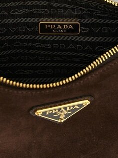 [비엔비명품관] PRADA 프라다 여성 리엔디션 2005 스웨이드 미니 숄더백 썸네일 2