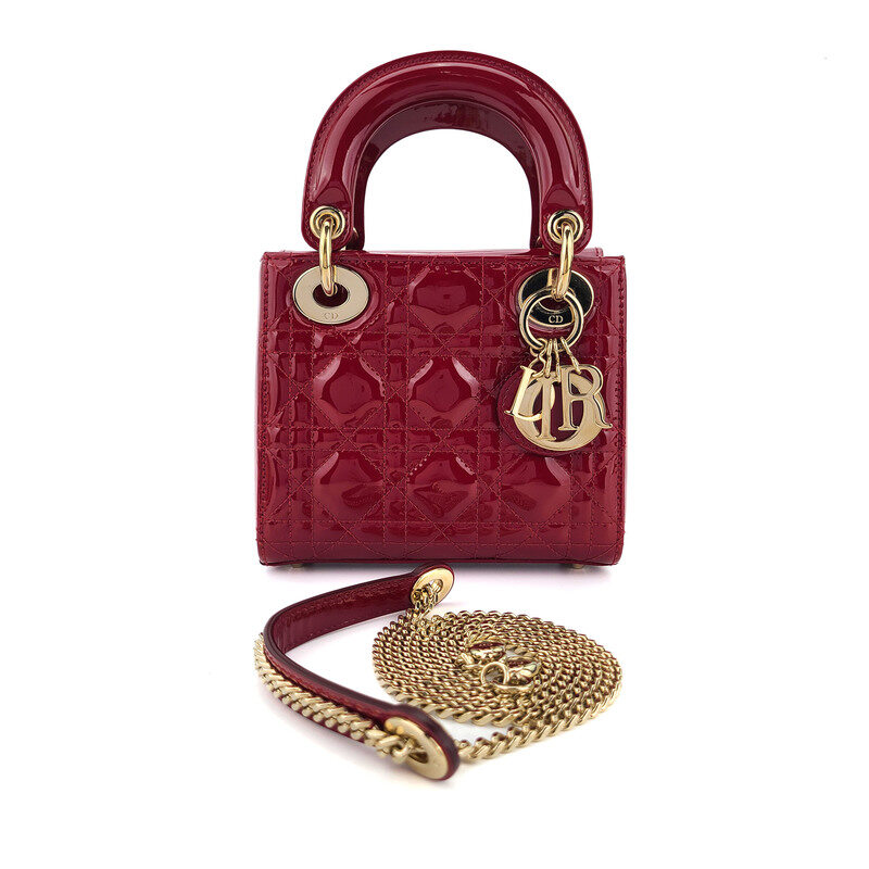 크리스찬 디올 페이던트 까나쥬 레이디백 미니 M0505OWCB - Christian Dior