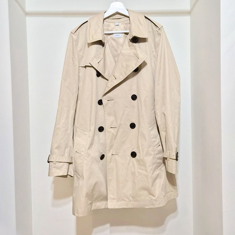 버버리 브리튼 쇼트 트렌치코트 L297707 - Burberry