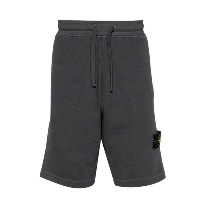 스톤아일랜드 올드 이펙트 말필레 버뮤다 쇼츠 레귤러핏 다크그레이801563460 V0165 - Stone Island