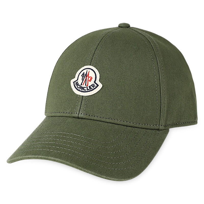 디몬트 몽클레어 공용 와펜 패치 베이스 볼캡(카키) 3B00048 04863 833 - Moncler