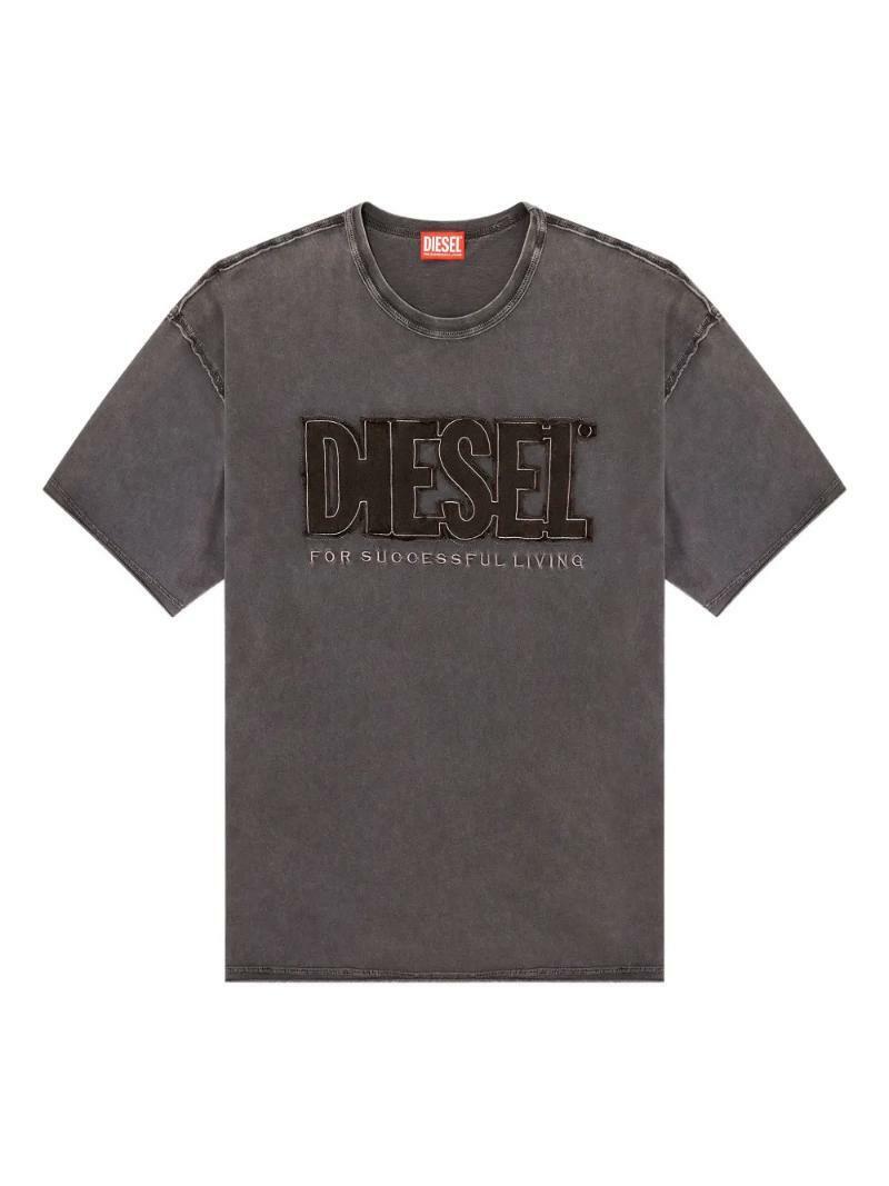 국내배송 디젤 T Rawboxt 자수 반소매 티셔츠 - Diesel