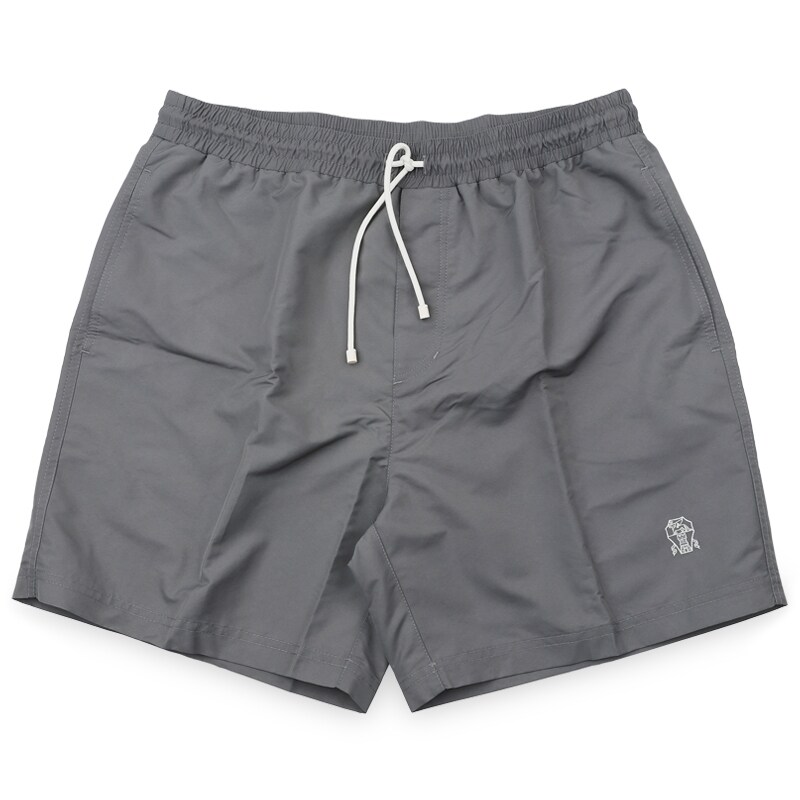디몬트 브루넬로쿠치넬리 로고 스윔 숏팬츠(그레이) MW817043 CYN15 - Brunello Cucinelli
