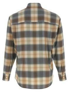 26SS 오라리 긴팔 셔츠 A26SS01LC LIGHT BROWN CHECK DOM 썸네일 2