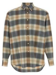 26SS 오라리 긴팔 셔츠 A26SS01LC LIGHT BROWN CHECK DOM 썸네일 1