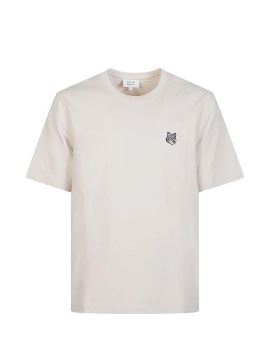 26SS 메종키츠네 폭스 헤드 컴포트 티셔츠 PM00108KJ70250447 LILAC POWDER DOM - Maison Kitsune